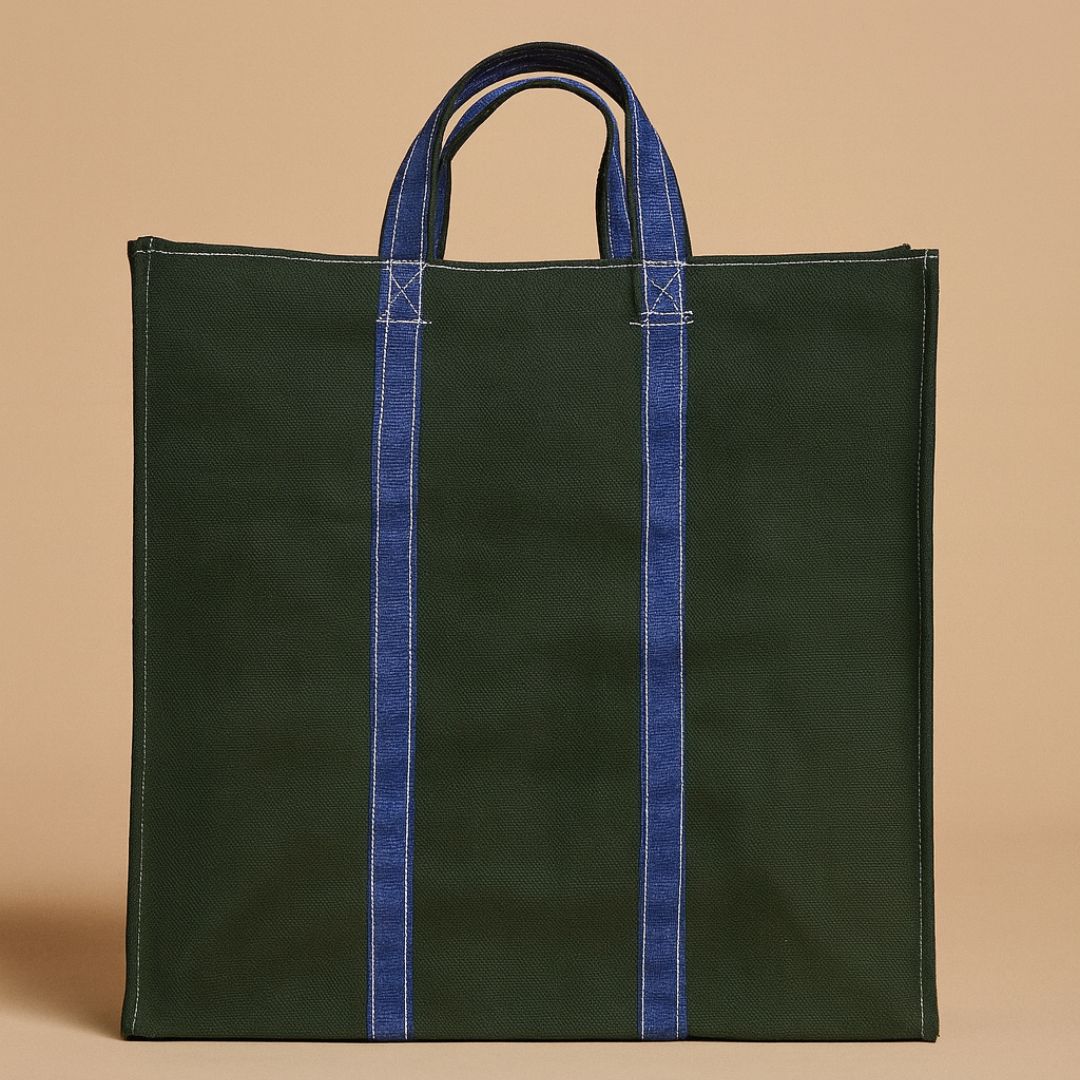 Tarp Canvas Grocery Bag XL 19×15×11 Eco Reusable Large Bag