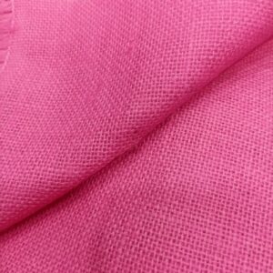 Light Pink Jute Fabric 48×1m | 100% Jute Cloth for Crafts & Décor