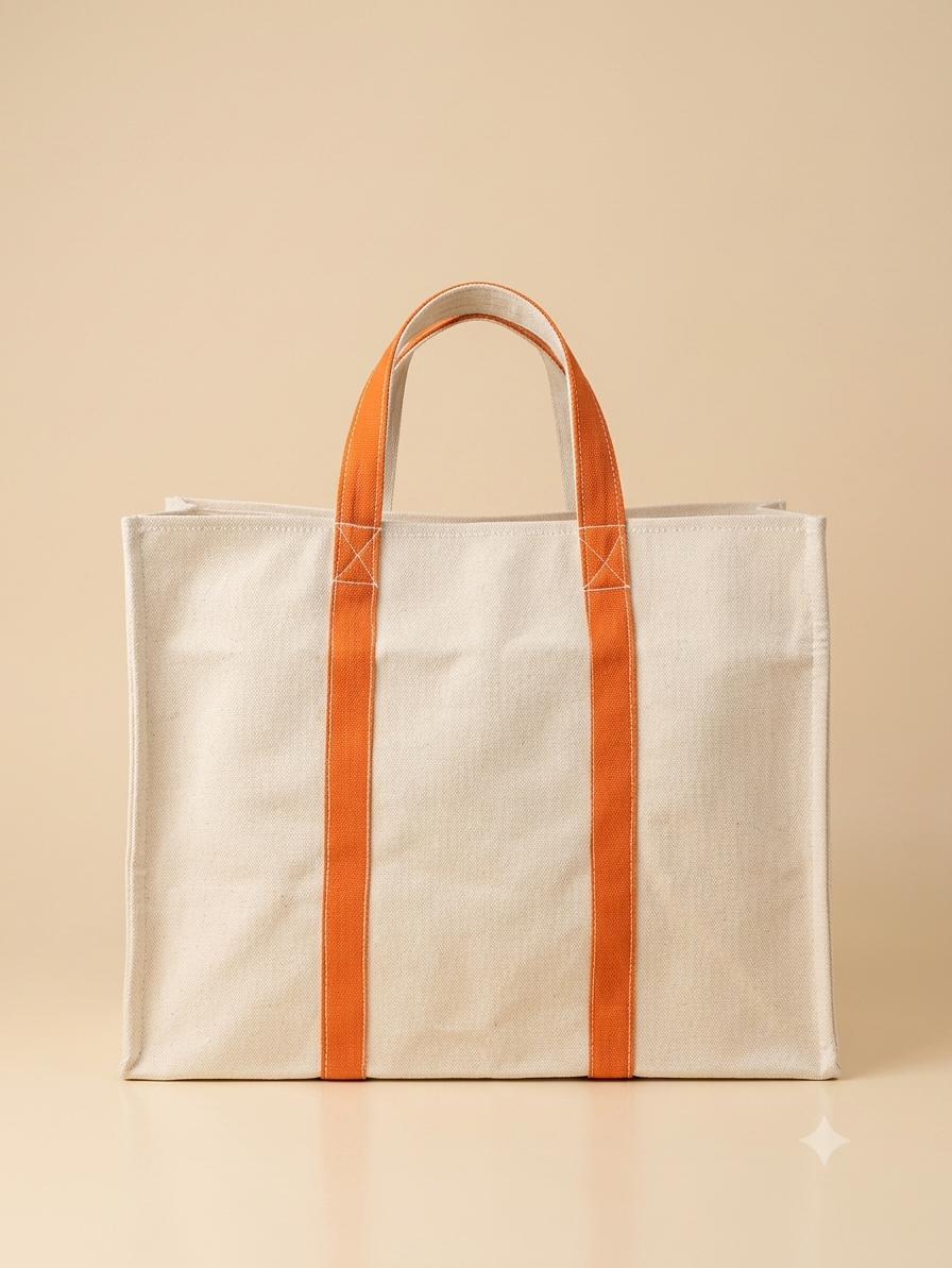 10oz Canvas Handbag | Medium Eco Tote Bag| No zip